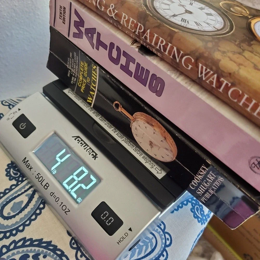 Watch Collection and Repair Books Parts Guides Cooksey Shugart Cutmore Lot Of 3